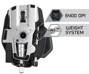 NeweggBusiness - Mad Catz R.A.T.9 Gaming Mouse for PC and Mac