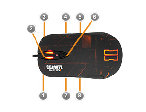 SteelSeries  BLACK OPS II Mouse