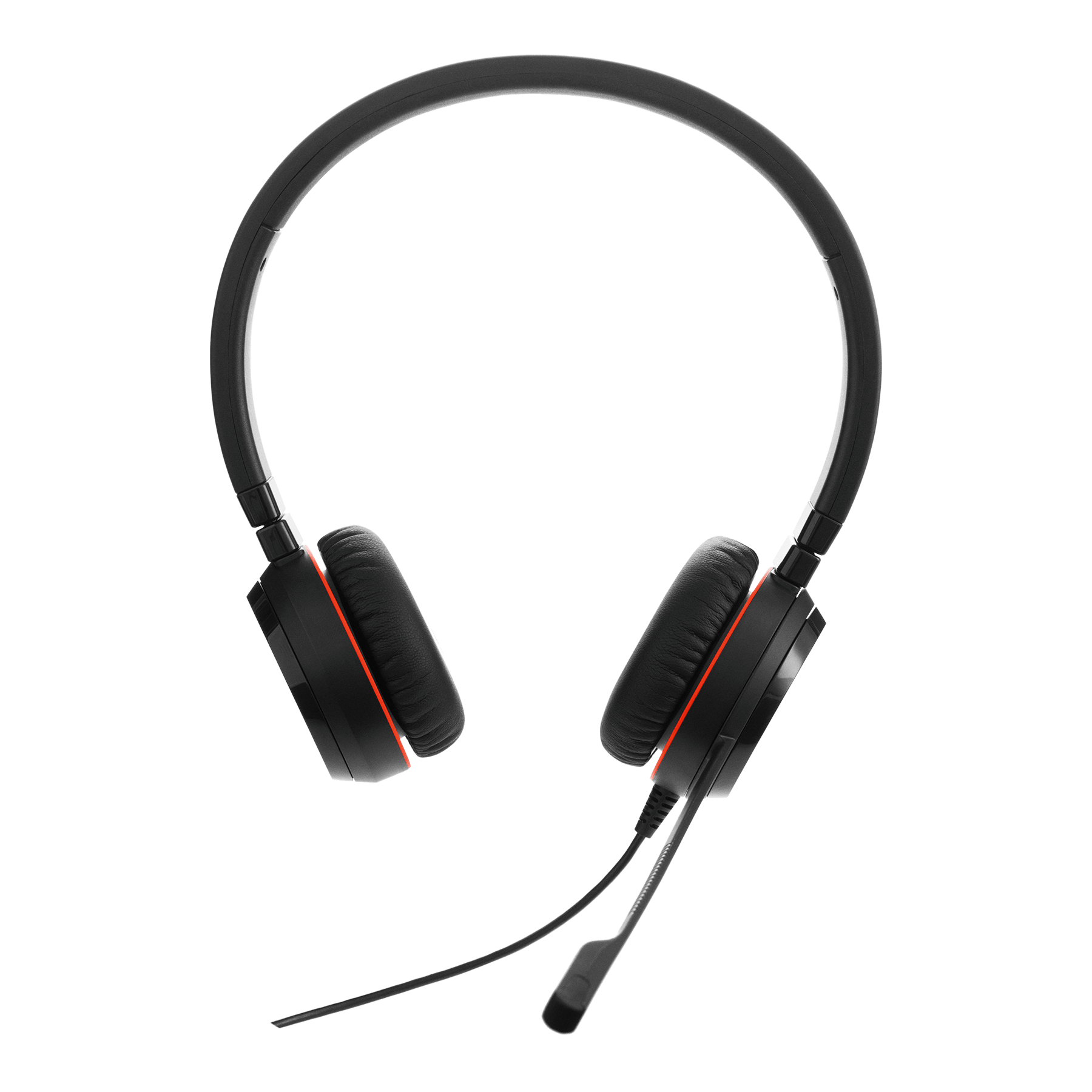 Jabra Evolve 30 headset facing forward