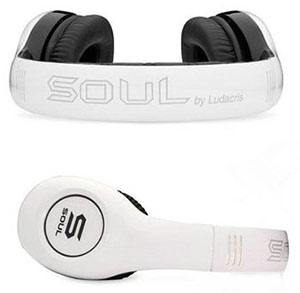 headphones in white