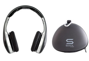 front view of the headphones