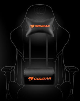 Cougars Armor Chair Orange-CG-CHAIR-ARMOR-ORG - Nology Electronics