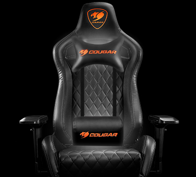 COUGAR Armor S Gaming Chair (Black/Orange)