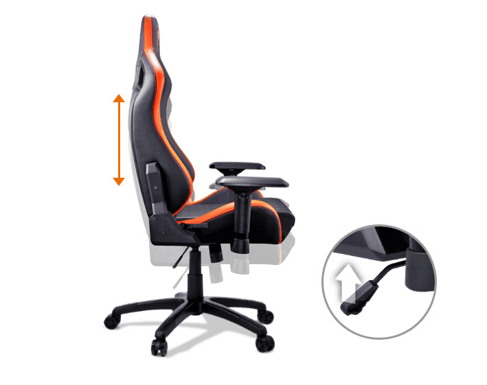 Cougar ARMOR-S ROYAL Deluxe Gaming Chair, Black 