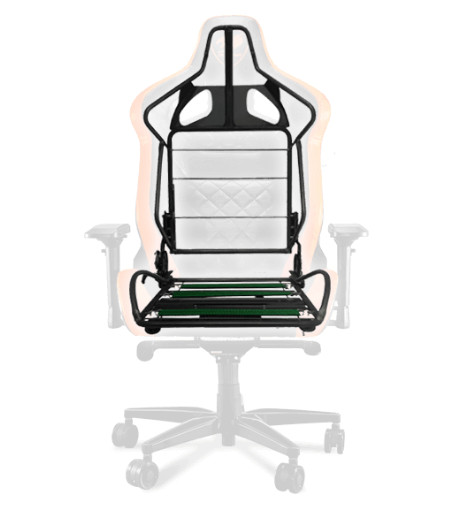 Transparent Graphic Showing the Steel Frame that makes the Cougar Armor Titan gaming chair