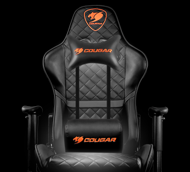  Compucase Enterprises ARMORTITANPRO(3MTITANS.0001) Cougar Armor  Titan Pro (3mtitans.0001) 170 Degree Continuous Reclining With Full Steel  Frame 160 Kg Capacity Gaming Chair : Home & Kitchen