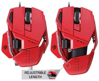 Mad Catz R.A.T. 7 Gaming Mouse - Precision Aim Mode