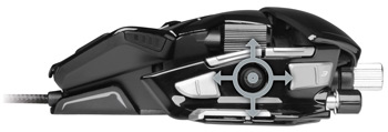 Mad Catz M.M.O. 7 Gaming Mouse-Unique 5D Button Enables 5 Commands with a Single Control
