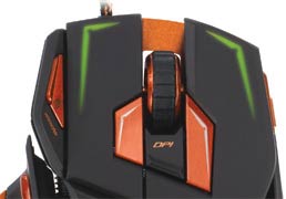 Mad Catz M.M.O. 7 Gaming Mouse - Dual ActionLock Buttons Enable Fatigue-Free Gaming