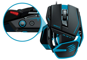 Mad Catz® R.A.T. TE™ Gaming Mouse for PC and Mac