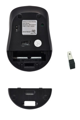 GEAR HEAD 2.4 GHz Wireless Optical Nano Mouse
