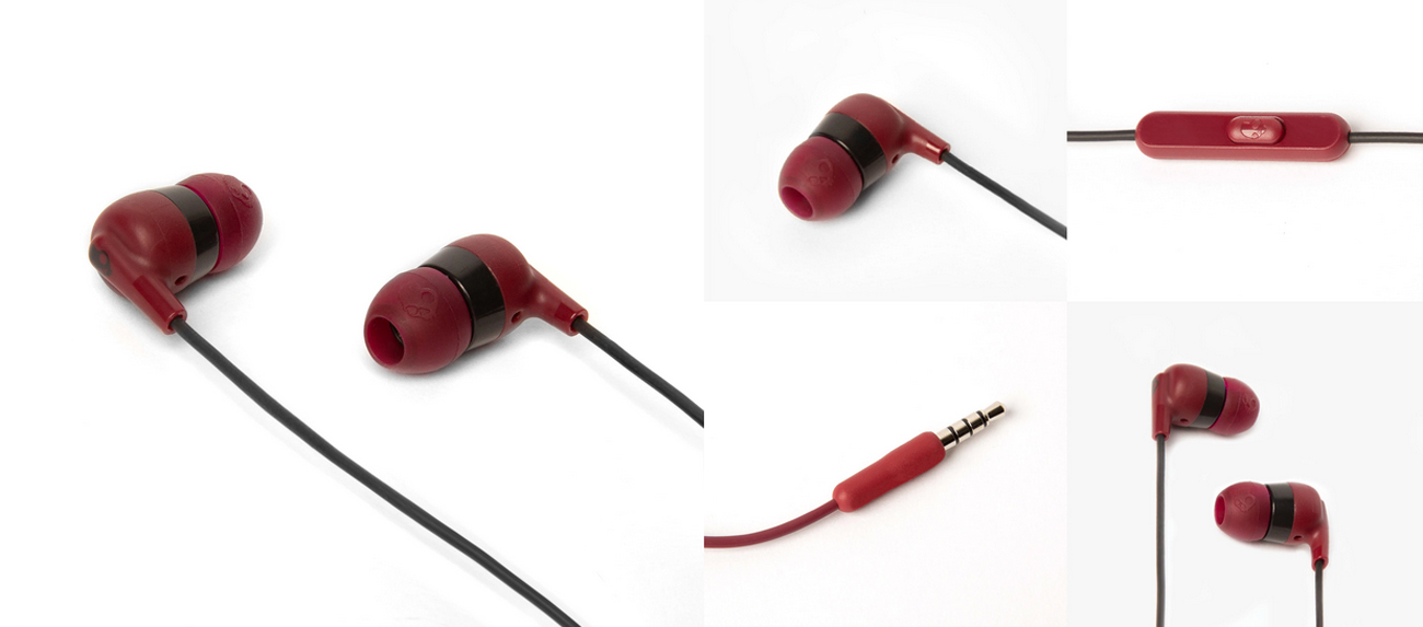 Skullcandy S2IMY-M686 Ink'd+ Earbuds with Microphone