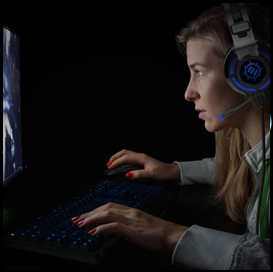 
ENHANCE SCORIA Gaming Headset for PC with USB 7.1 Virtual Surround Sound , Adjustable Bass Vibration Settings , 5 Color Adjustable LED Lighting , In-Line Volume / Media Control and Retractable Mic