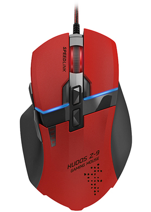 Speedlink KUDOS Z-9 Gaming Mouse, red