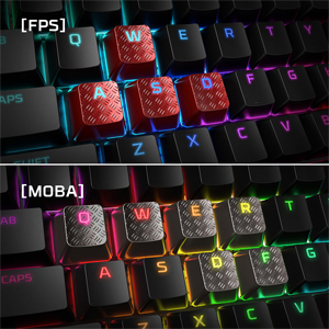 HyperX™ FPS & MOBA Gaming Keycaps Upgrade Kit