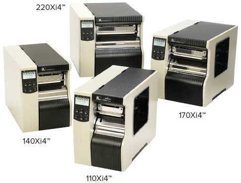 Zebra 220Xi4, 140Xi4, 110Xi4 and 170Xi4 Printers