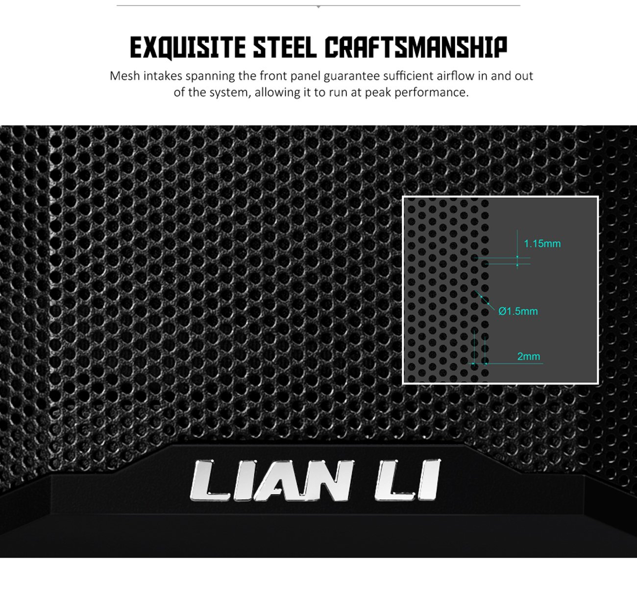 LIAN LI LANCOOL II MESH C PERFORMANCE