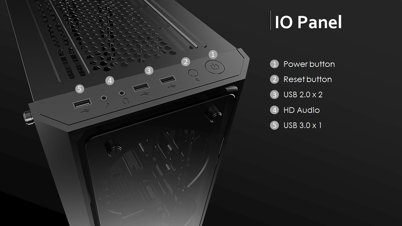 RAIJINTEK PONOS Mid Tower