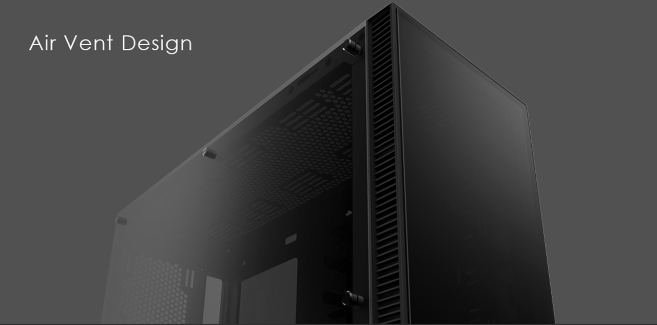 anidees AI Crystal XL AR V2 Tempered Glass Full Tower ATX Case