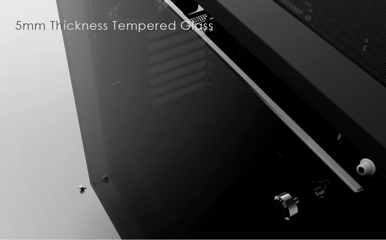 anidees AI Crystal XL AR V2 Tempered Glass Full Tower ATX Case