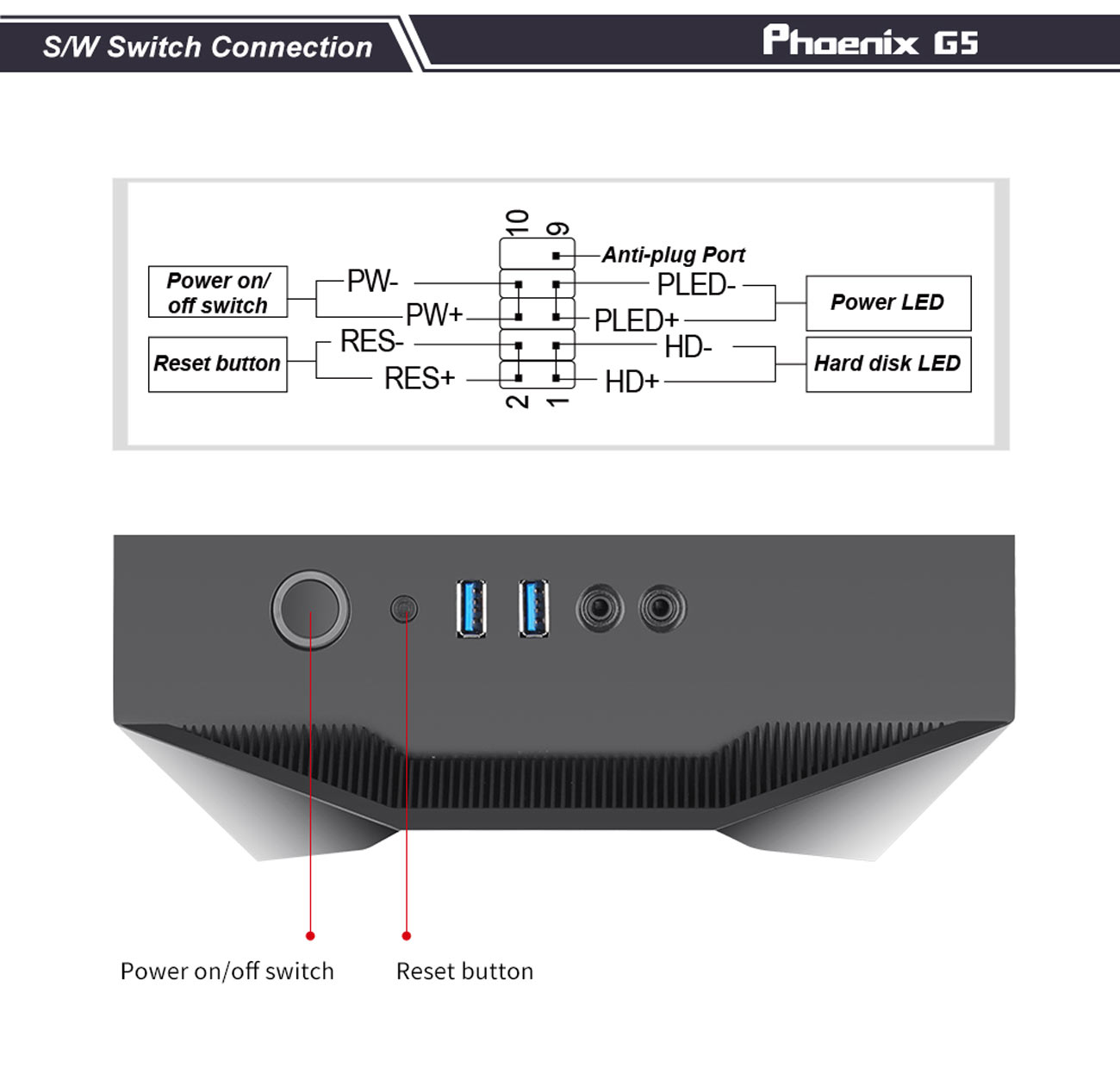 Segotep Phoenix G5 case
