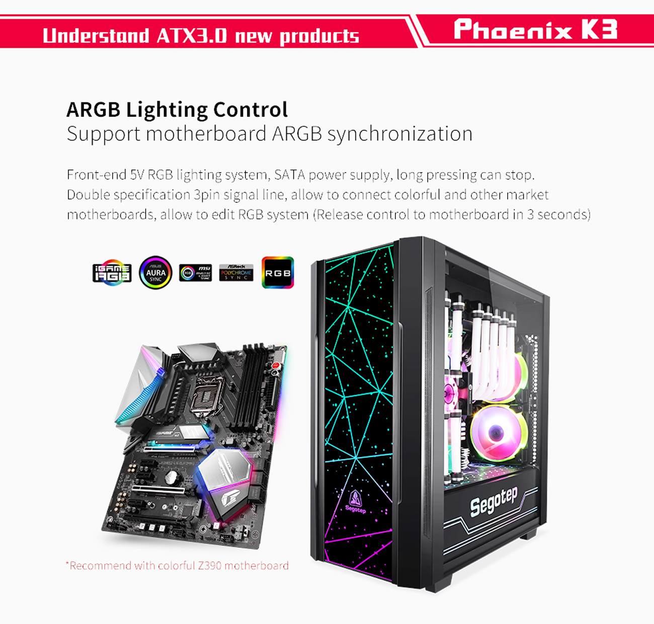 Segotep Phoenix K3 Cases