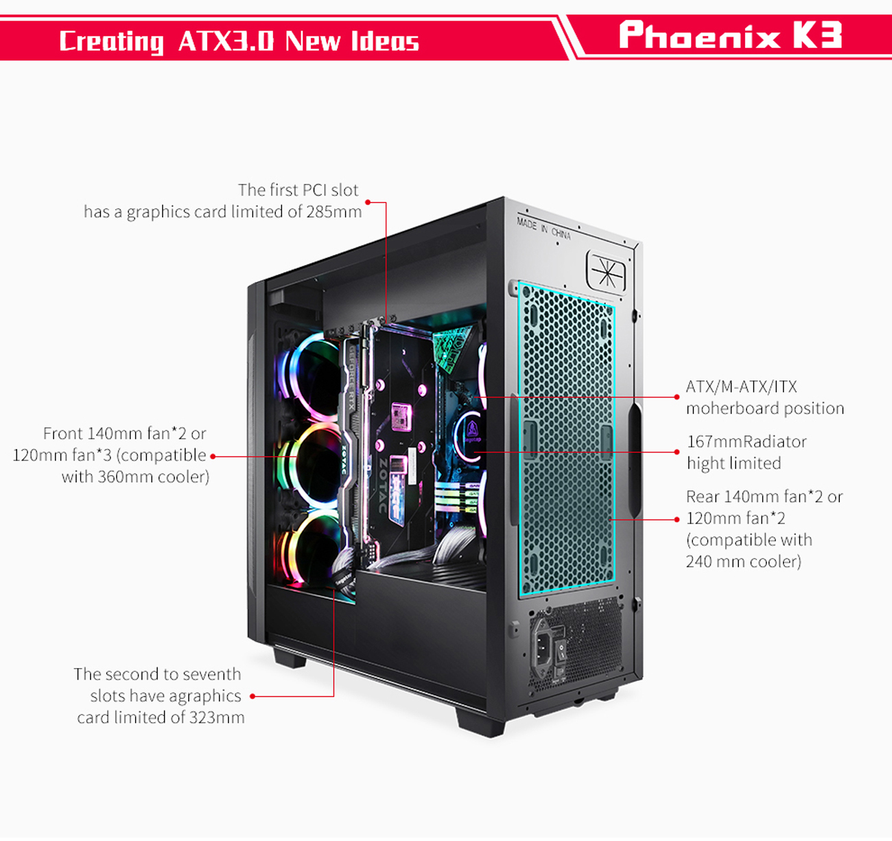 Segotep Phoenix K3 Cases