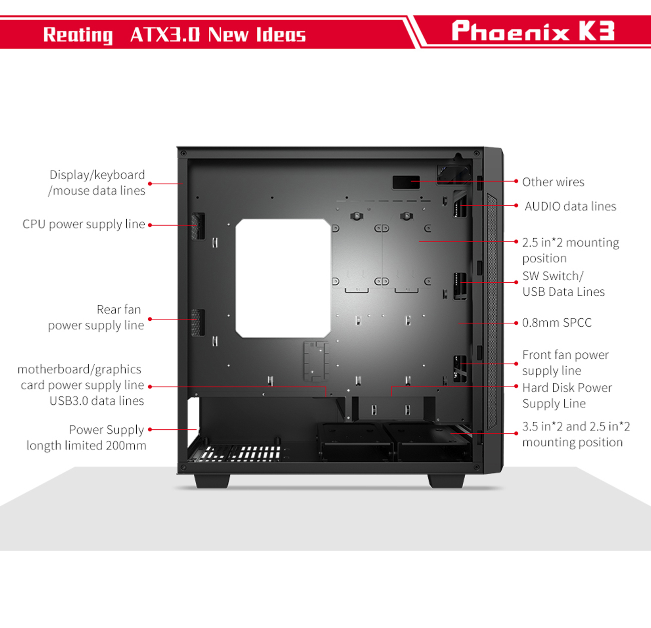 Segotep Phoenix K3 Cases