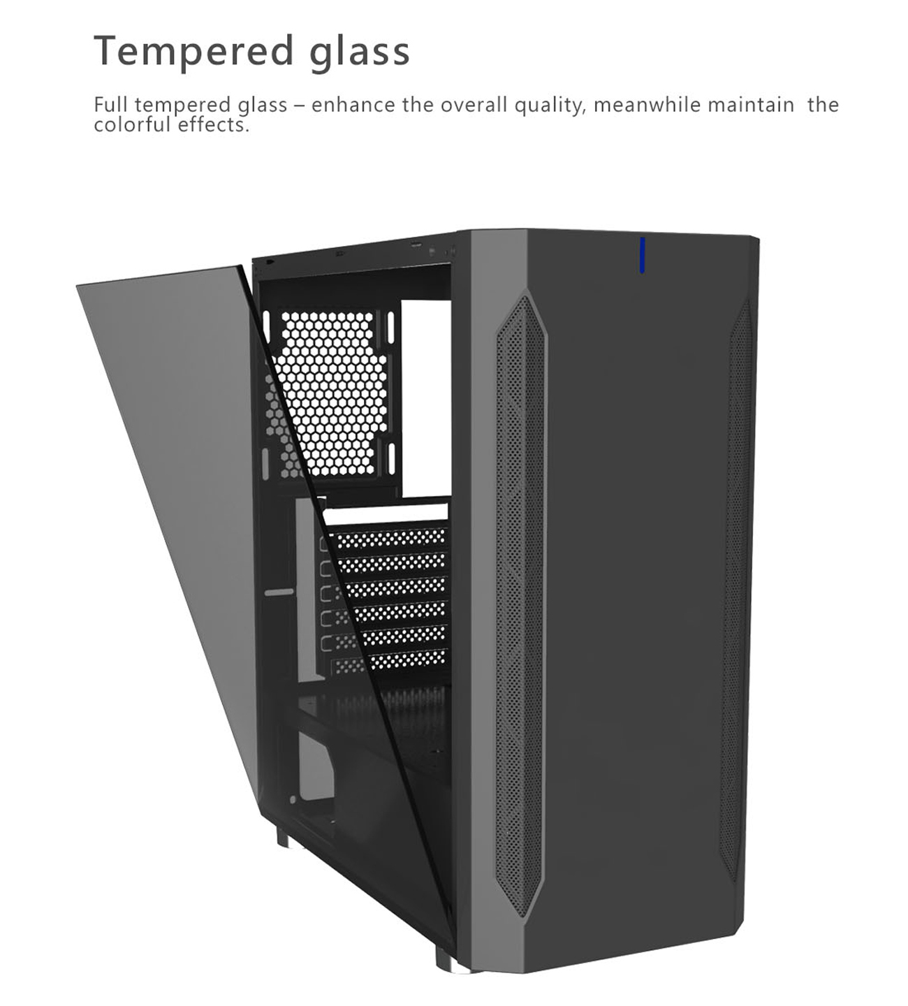Montech FIGHTER 400 ATX Mid-Tower Computer Gaming Case