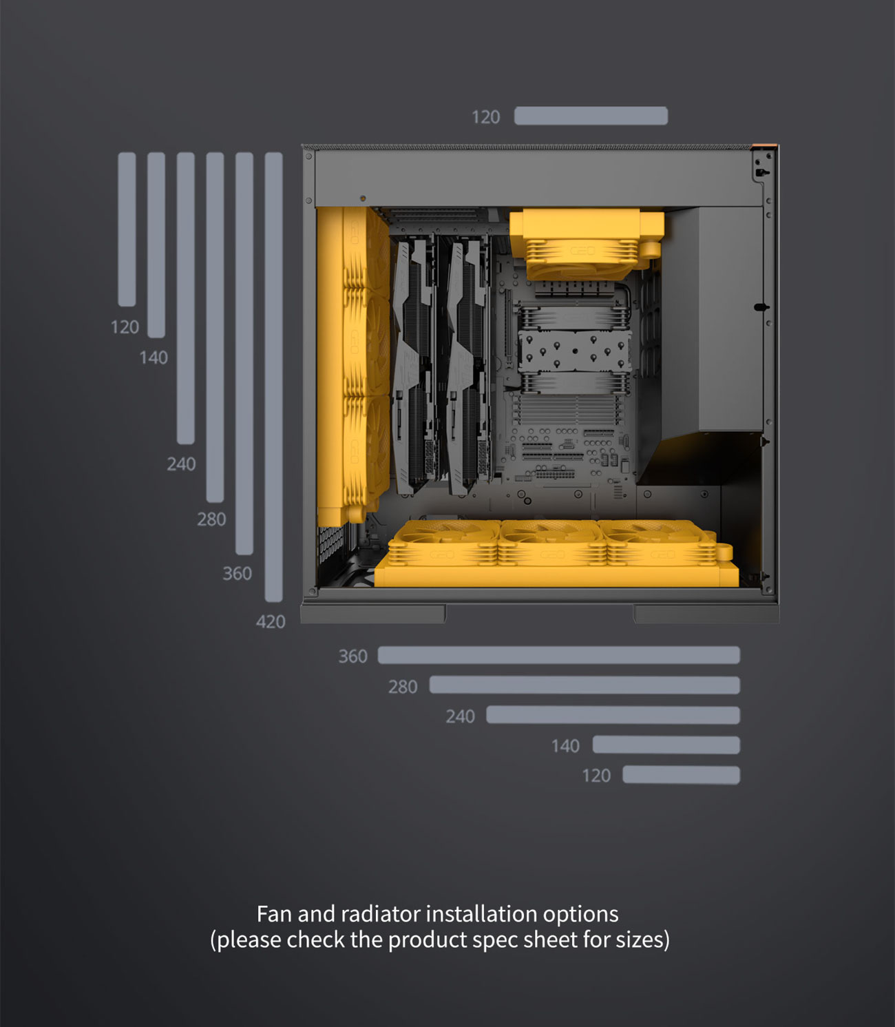 Geometric Future M8 Cowboy Mid Tower Case