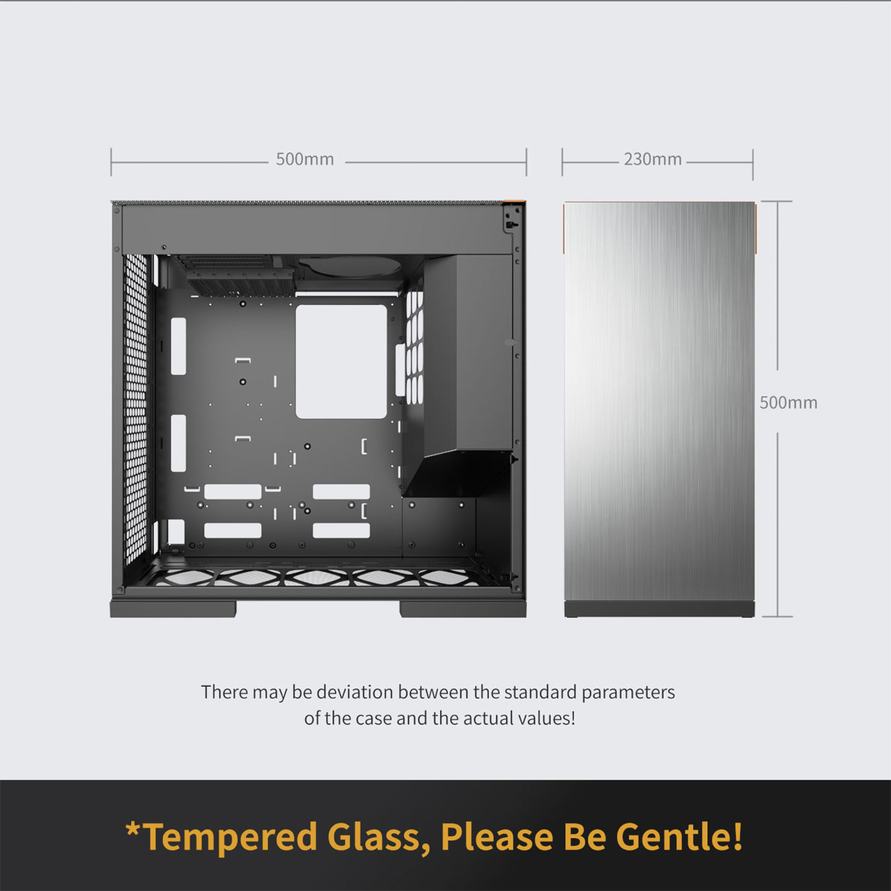 Geometric Future M8 Cowboy Mid Tower Case