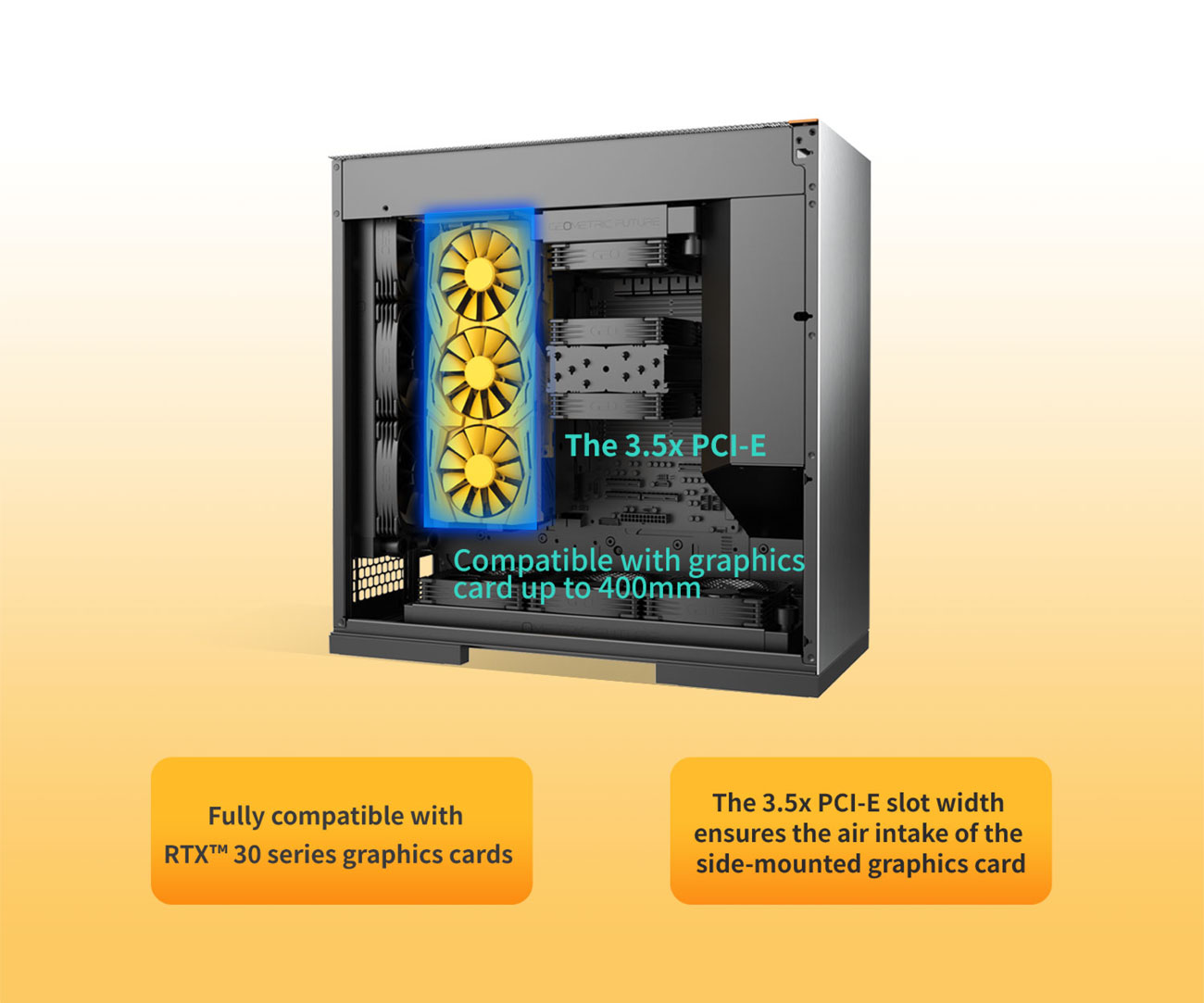 Geometric Future M8 Cowboy Mid Tower Case