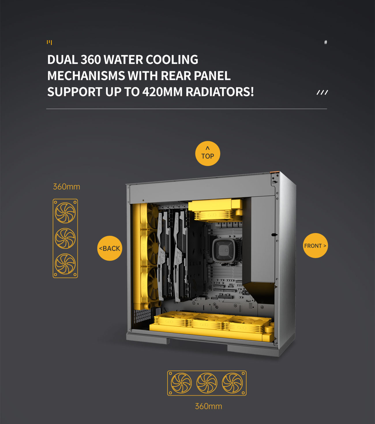 Geometric Future M8 Cowboy Mid Tower Case