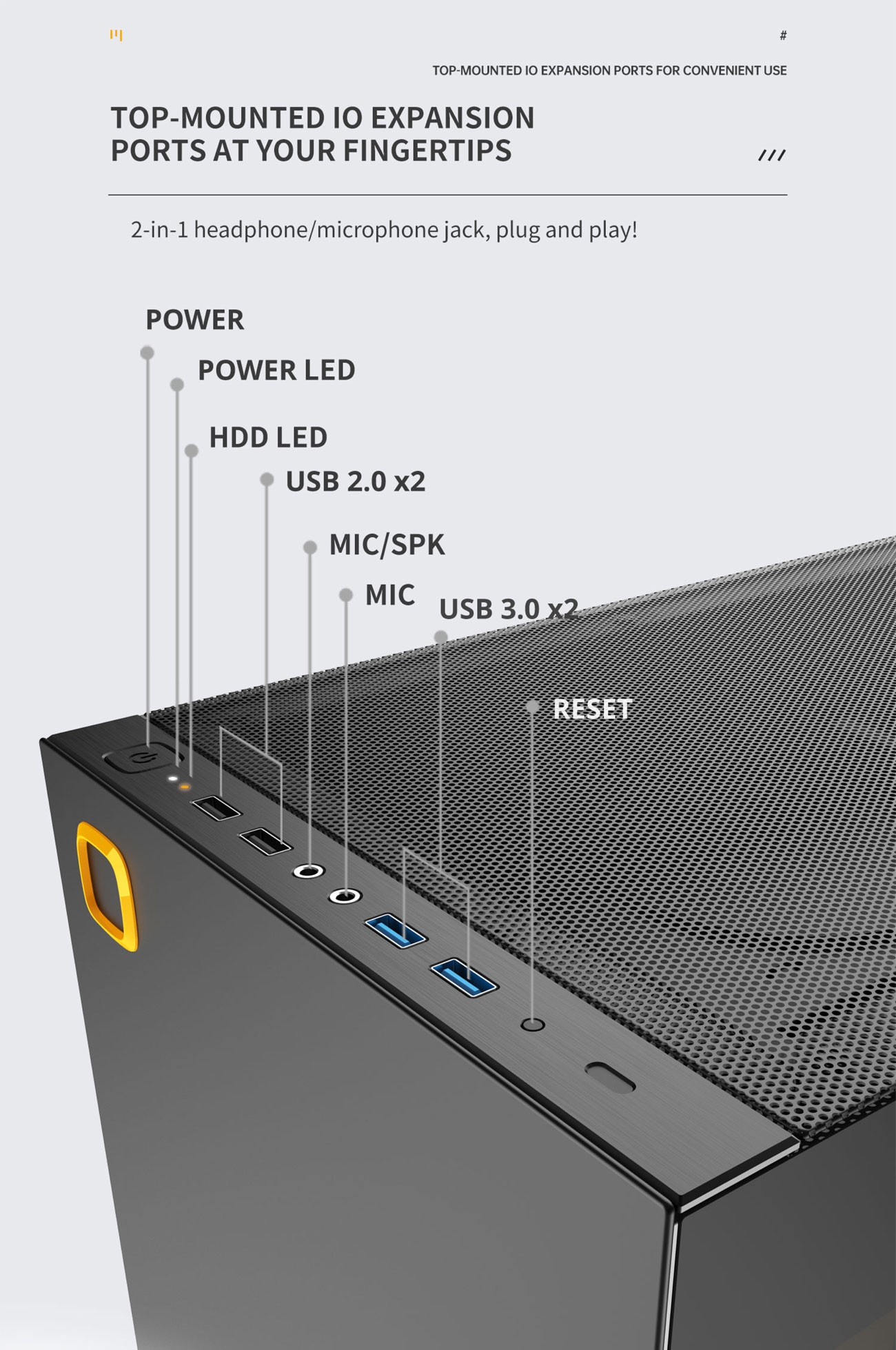 Geometric Future M8 Lohan Black Mid Tower