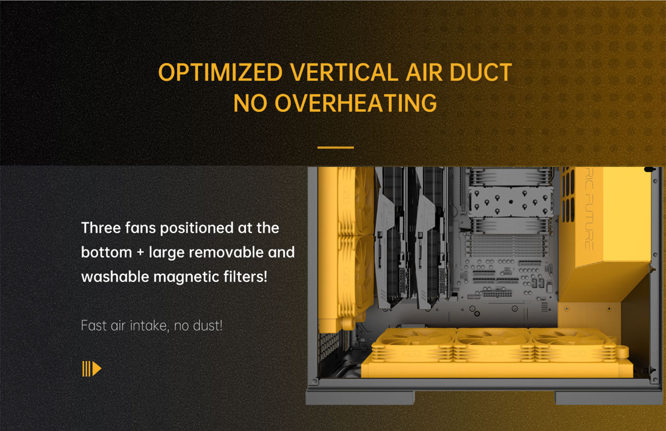 Geometric Future M8 Lohan Black Mid Tower