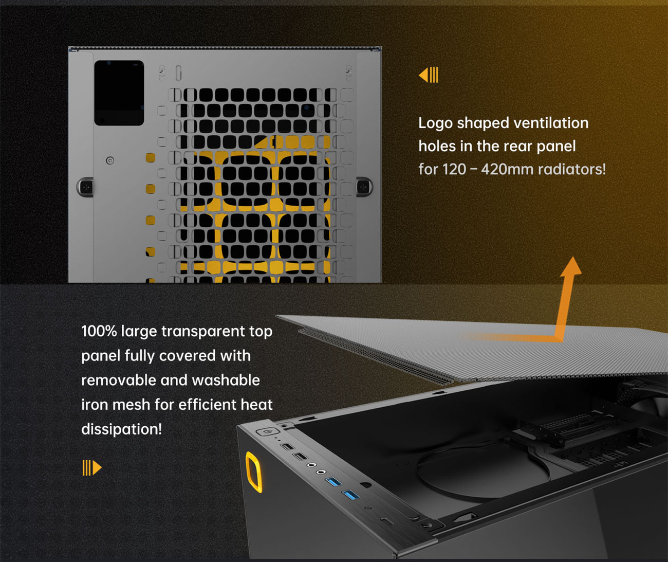 Geometric Future M8 Lohan Black Mid Tower