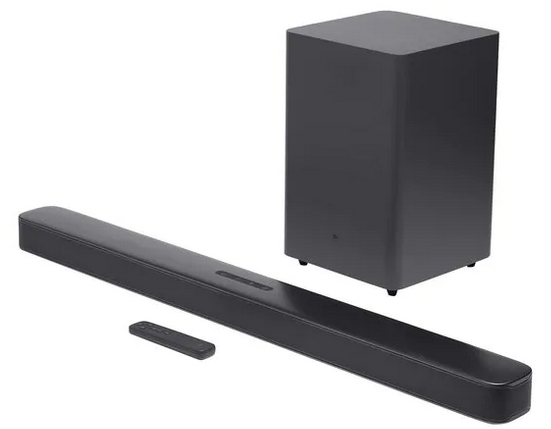 JBL Bar 2.1 Deep Bass Soundbar Facing forward