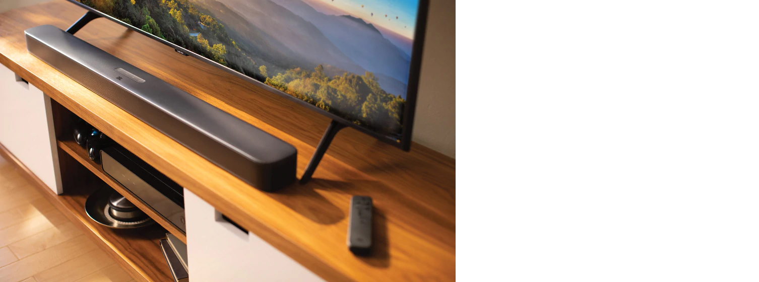 JBL Bar 2.1 Deep Bass Soundbar side view