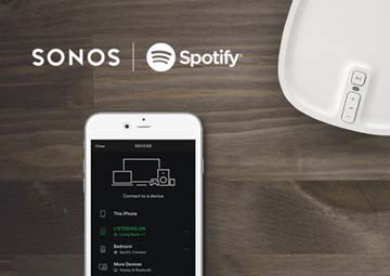 Play music from Spotify straight to Sonos.