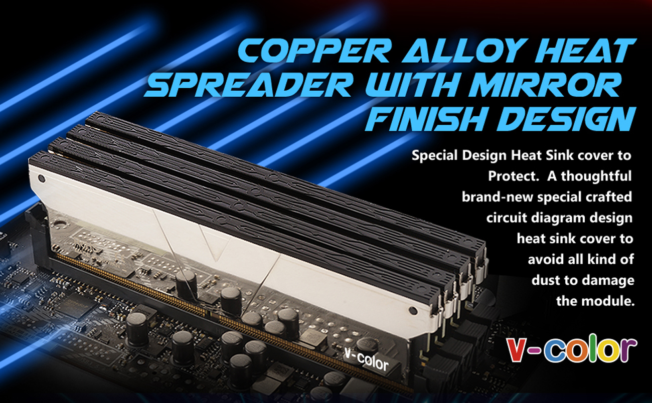 DDR4-3200 32GB｜v-color Skywalker Plus V-color Skywalker Plus 32GB (2x16GB) DDR4 3200MHz (PC4-25600) SK