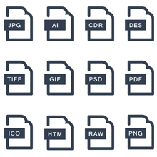 12 file icons