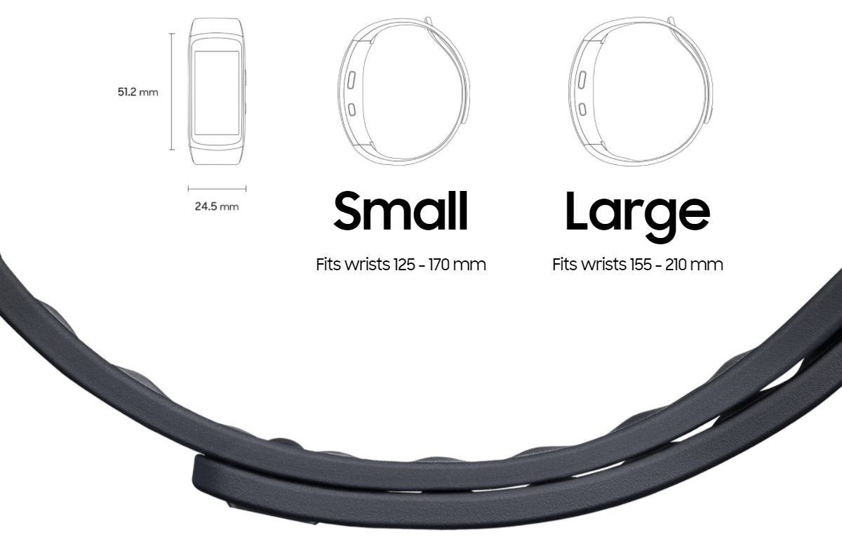 Gear Fit2 GPS sports band
