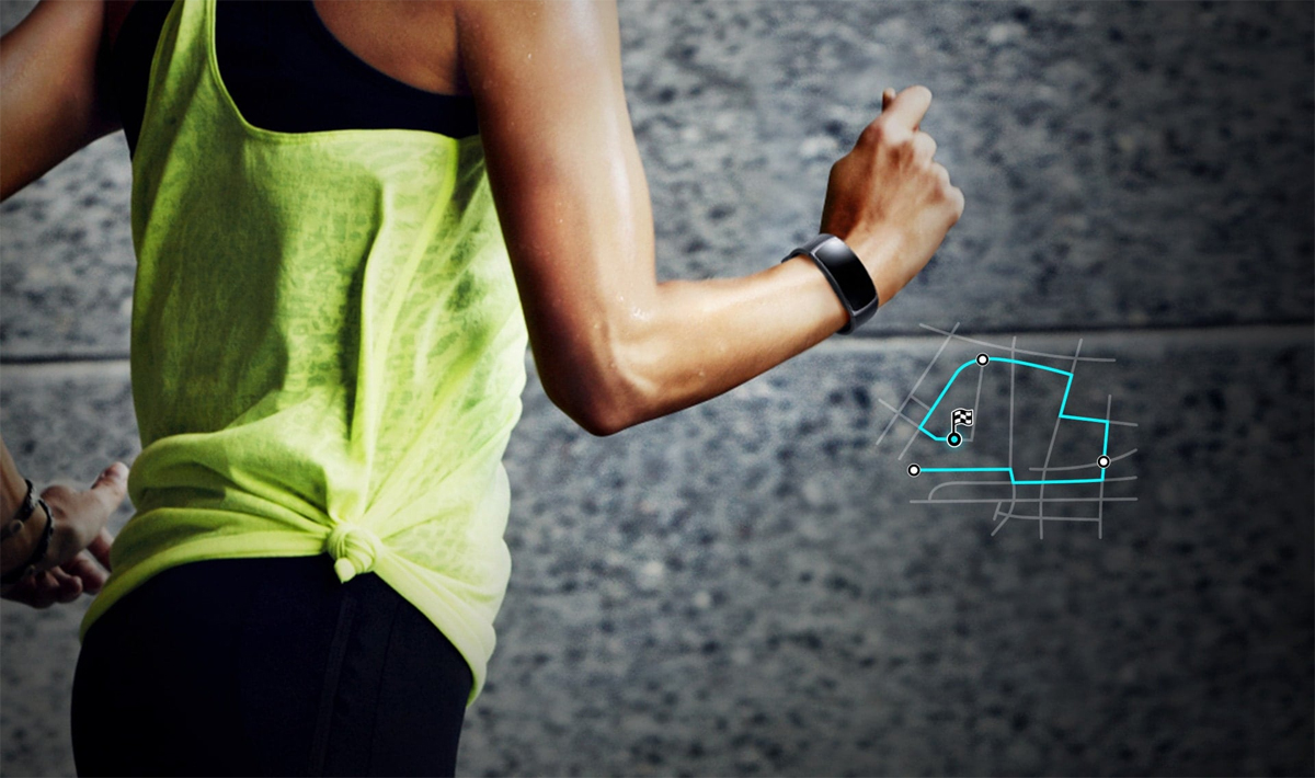 Gear Fit2 GPS sports band