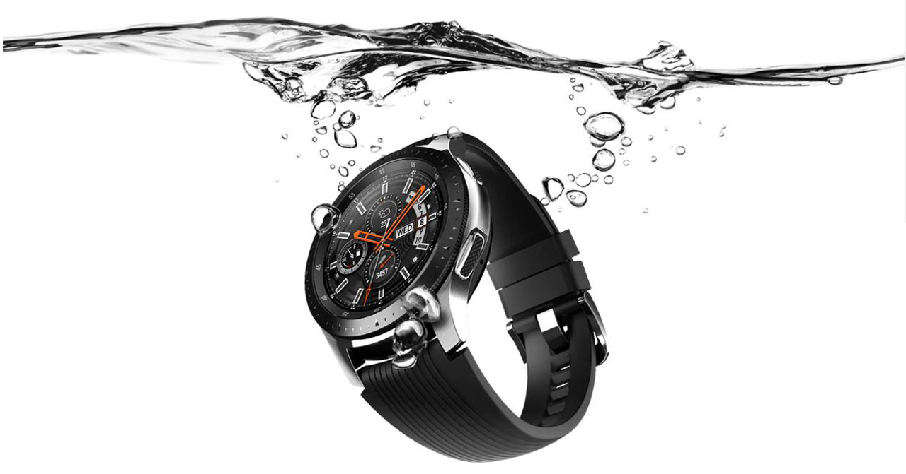 Samsung Galaxy Watch 46mm Smartwatch with Heart Rate Monitor Silver SM R800NZSAXAC Newegg