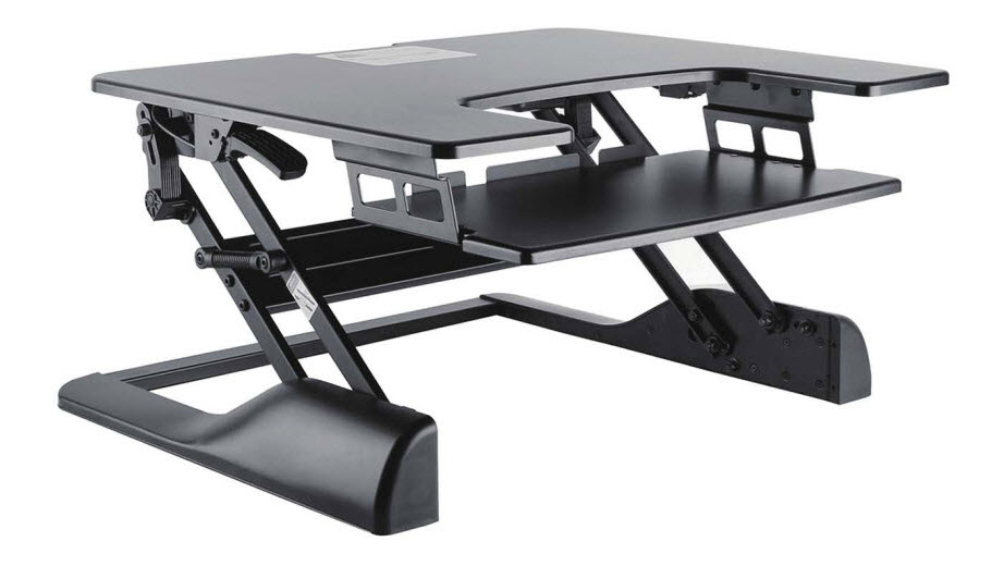 TYDS14013 Sit-Stand Desktop Workstation Stand