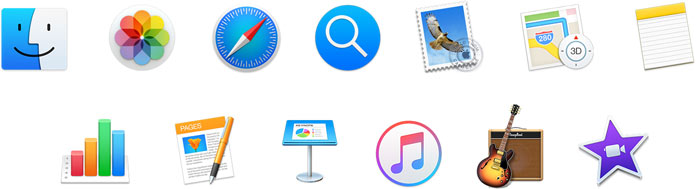 Our best built-in apps. The best they've ever looked.