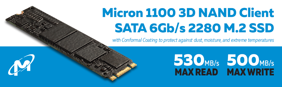  Micron 512GB SSD 2.5 6Gb/s SATA Solid State Drive Model:  MTFDDAK512TBN DP/N: CYNJD : Electronics