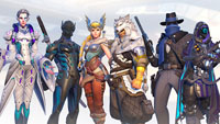 Overwatch - 5 Epic and 5 Legendary Skins