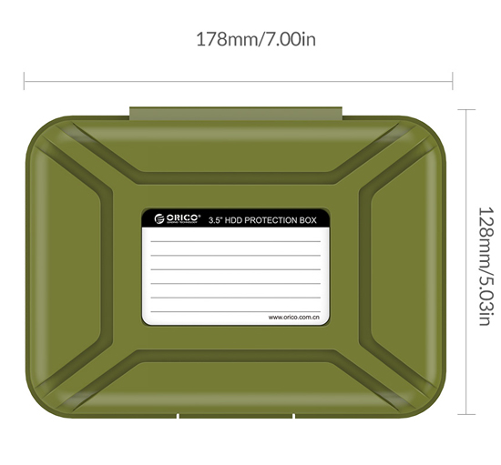 3.5 Inch HDD Protective Box / Storage Case
