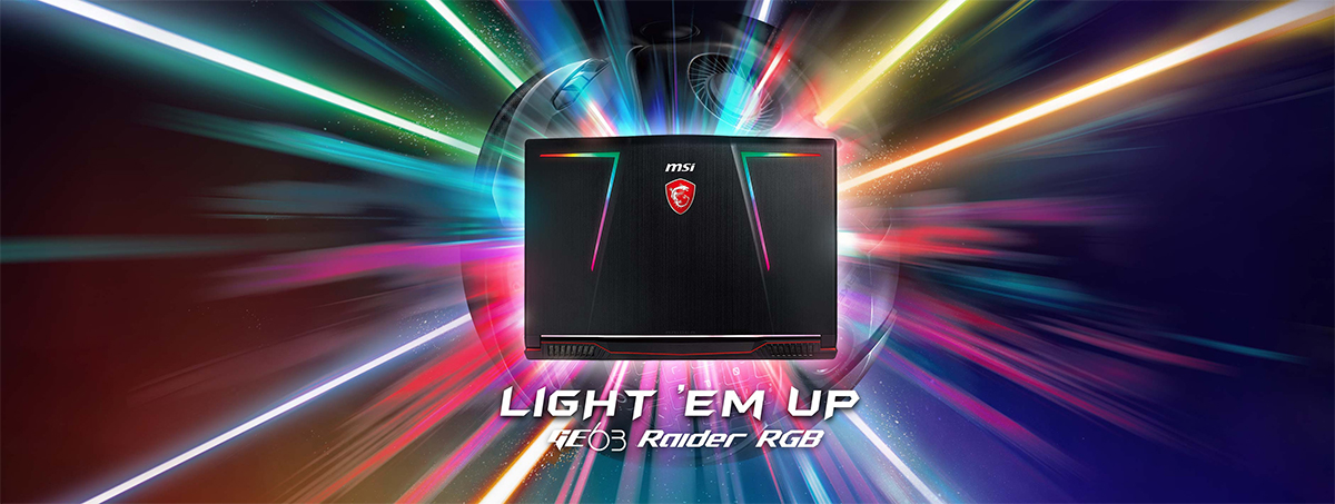 MSI GE Series Laptops